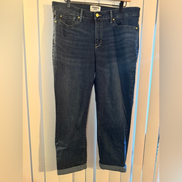 Denizen from Levi's Dark Blue Women Jeans - Picture 2 of 3